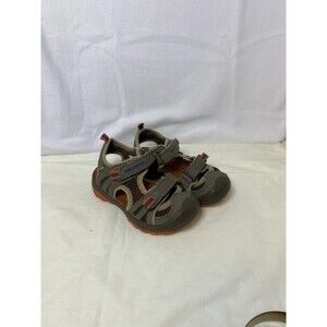 MERRELL Boys MLB Hydro Rapid Gunsmoke Orange Sandals MC54844 Sandals 9C Wide